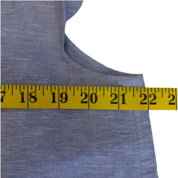 & Other Stories / Paris Atelier Linen Scalloped Blouse, Size 12 - Picture 15 of 15